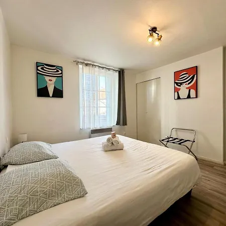 Le Repere - 2 A 4 Personnes - Lit King Size - Proche Gare Apartment *